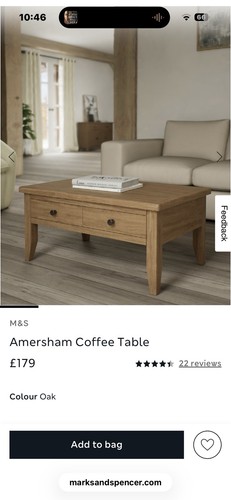 Amersham coffee table s - amersham,
