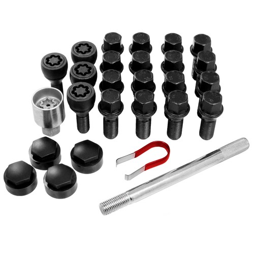 Audi wheel bolts black - audi,