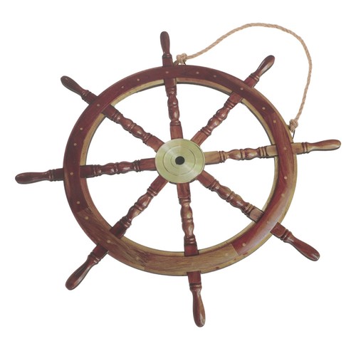 Pirate ship wheel decor ocean - pirate,