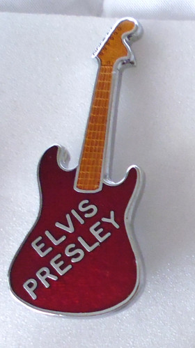 Elvis presley enamel pin badge - enamel,