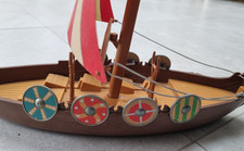 Playmobil Set 3150 Viking longboat ship with figures, weapons, complete