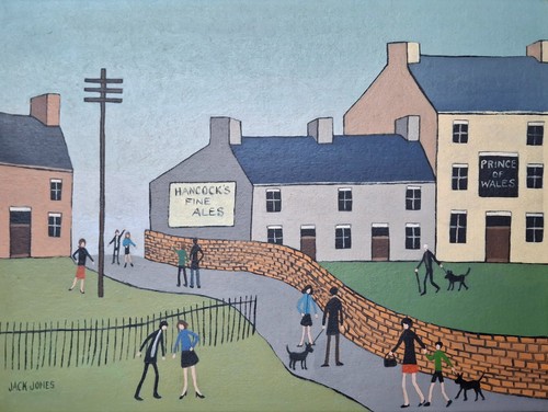 Jack jones welsh art - welsh,