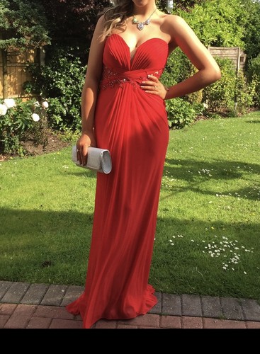 Prom dress red full - dress,,