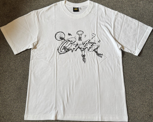 Corteiz white parachute - corteiz,