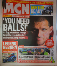 MCN Motorcycle News magazine