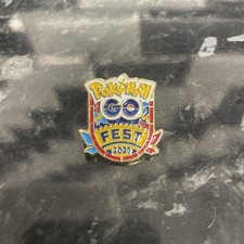 Pokemon go fest 2025 Metal Pin Badge / Brand New