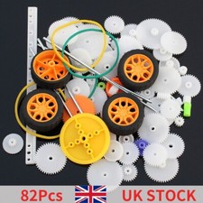82Pcs Worm Crown Gear Motor