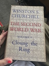 vintage book Winston Churchill