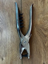 Draper Heavy Duty Grommet Eyelet Plier Hole Punch Tool in Good Condition