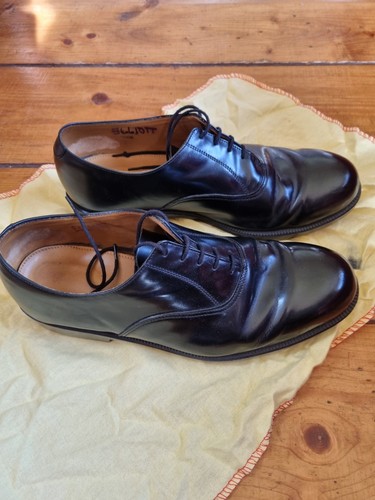 Mens black leather parade - mens,