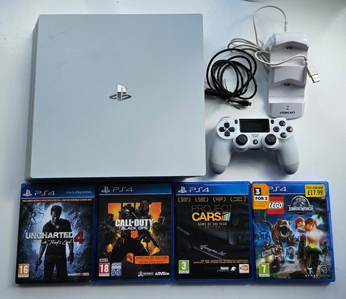 Ps4 pro 1tb - white, x