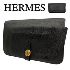 HERMES Dogon Long Wallet with