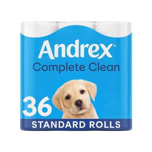 Andrex toilet rolls - 36,, 72