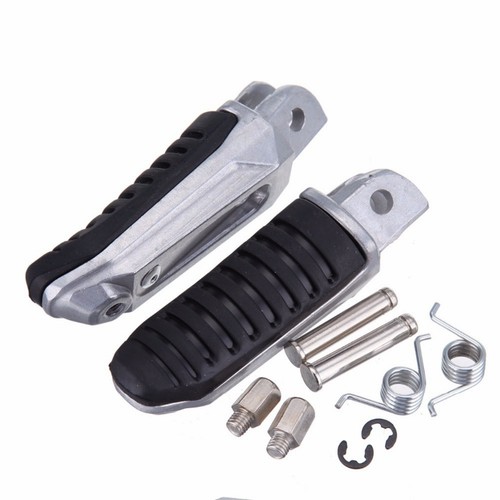 Motorcycle foot pegs ribbed - motorcycle,