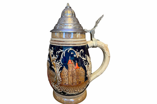 German ceramic beer - german, mug
