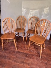 Wheel back Chairs Set Of 4