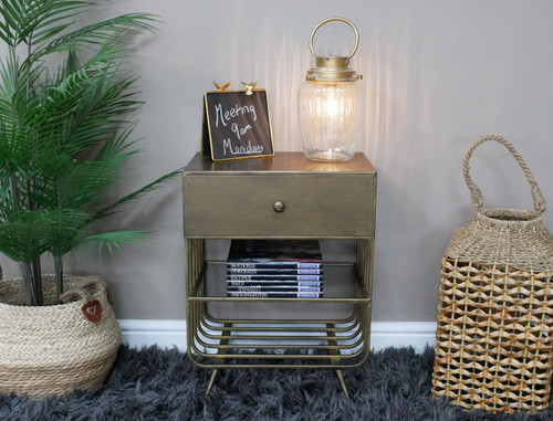 Modern industrial bedside - modern,