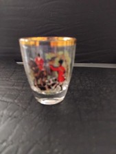 Vintage Hunting Scene Shot