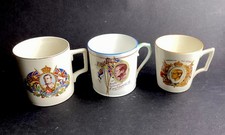 3x Edward VIII Coronation Mugs