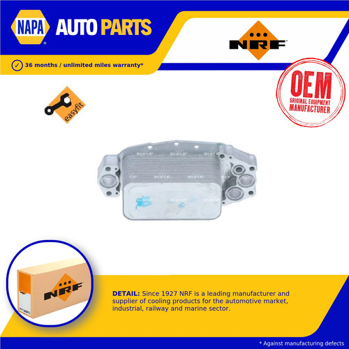 Oil cooler fits jaguar - cooler, xf