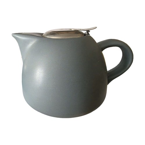 Cafetiere grey matt ceramic - la,