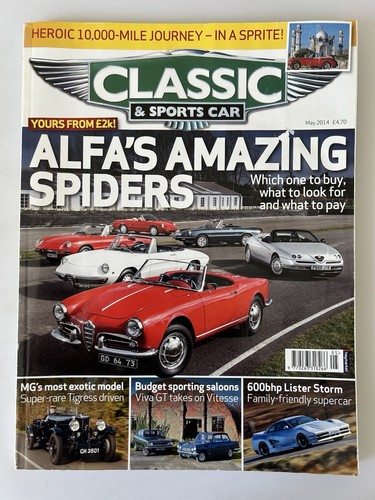 Classic sports car magazine - car,