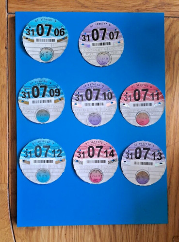 Dvla road tax - road, 2005-2014