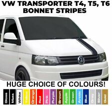 Bonnet Stripe Vinyl Graphic Sticker Decals - VW TRANSPORTER V4, V5, V6 UK Seller