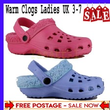 Warm Clogs adult Womens Ladies