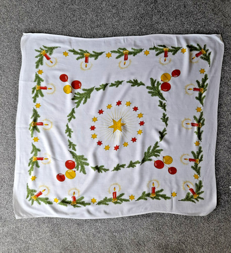 Vintage christmas table - christmas,