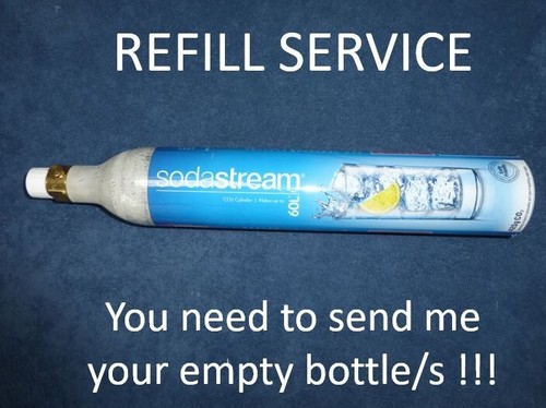 Sodastream blue refill service - sodastream,