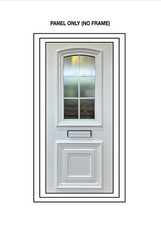 UPVC Door Panel, Brand New, 720mm Wide By 1590mm Height, 28mm Thick, (P213)