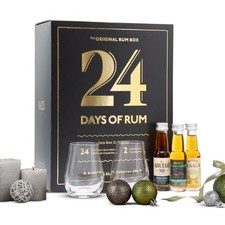 24 Days of Rum - Black Edition Advent Calendar 2cl x 24