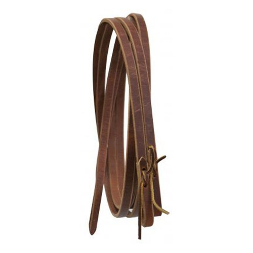 Split reins 8 leather - 5/8", 8'