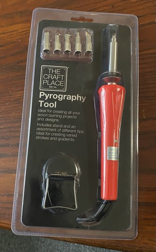 Wood burning tool set - wood,
