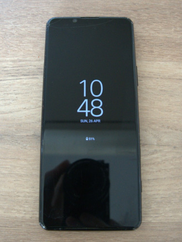 Sony xperia 128gb black - sony, 5