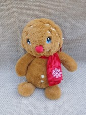 Keeleco Toys - Gingerbread Man - Christmas Soft Toy Plush - 25 cm (A)