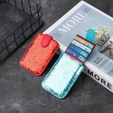 5 Cards Sequins Card Sleeve