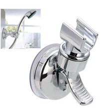 Adjustable Bracket Suction Shower Head Handset Holder Kit Bathroom Wall Mount UK