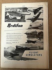 1954 Aircraft Advert REDIFON