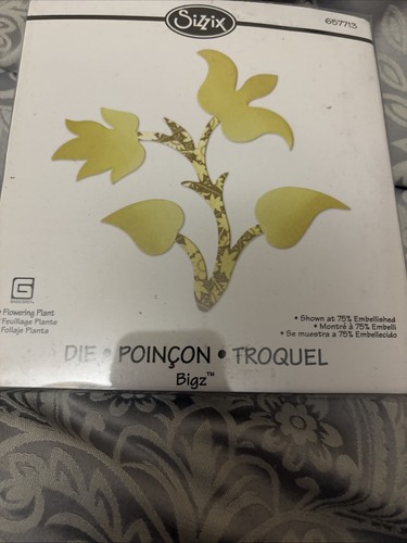 Sizzix bigz die flowering - die,