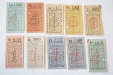 London Transport Bus Tickets x