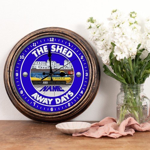 Personalised chelsea clock - chelsea,