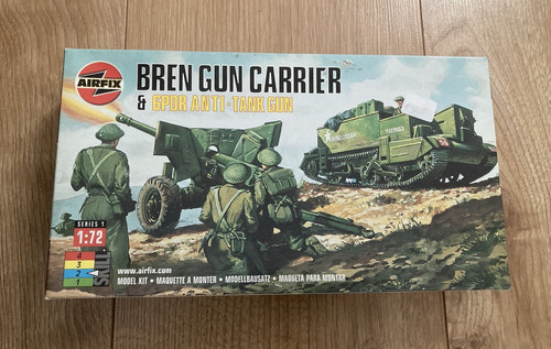 Airfix model kit 01309 - model, bren