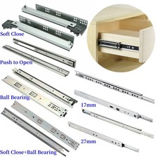 1 Pair 182-700mm Draw Rail