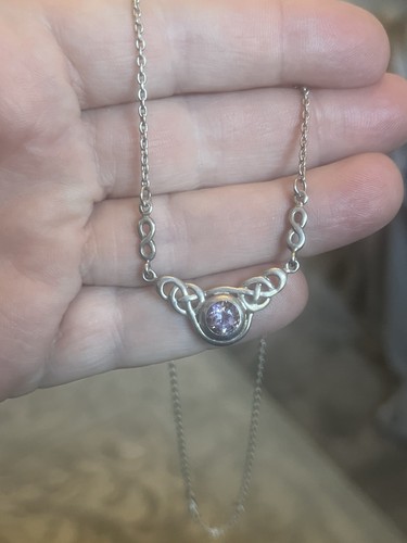 Vintage silver amethyst kit - amethyst,
