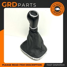 GENUINE VAUXHALL CORSA E 2014-2019 5 SPEED GEAR KNOB & LEATHER GAITER