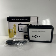 Ezcap Portable Cassette Converter - Converts Cassette To Cd Or Mp3