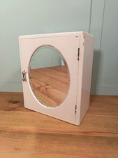 Vintage Wooden Bathroom Medicine Cabinet Mirrored Cupboard