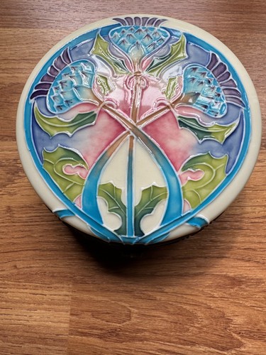 Old tupton ware trinket box - tupton,
